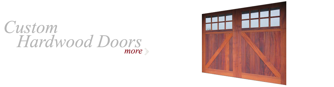 Custom Hardwood Doors
