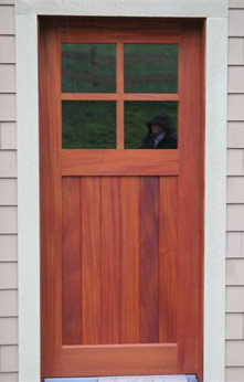 Custom Hardwood Door